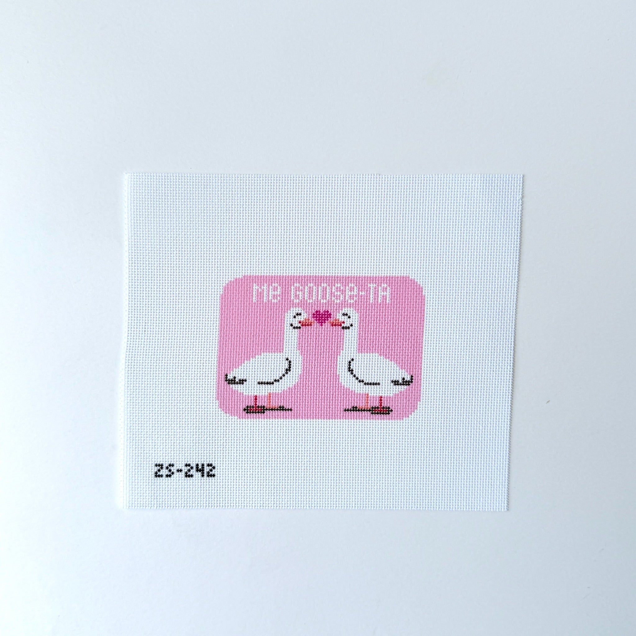 Me Goose-ta Needlepoint Canvas - KC Needlepoint