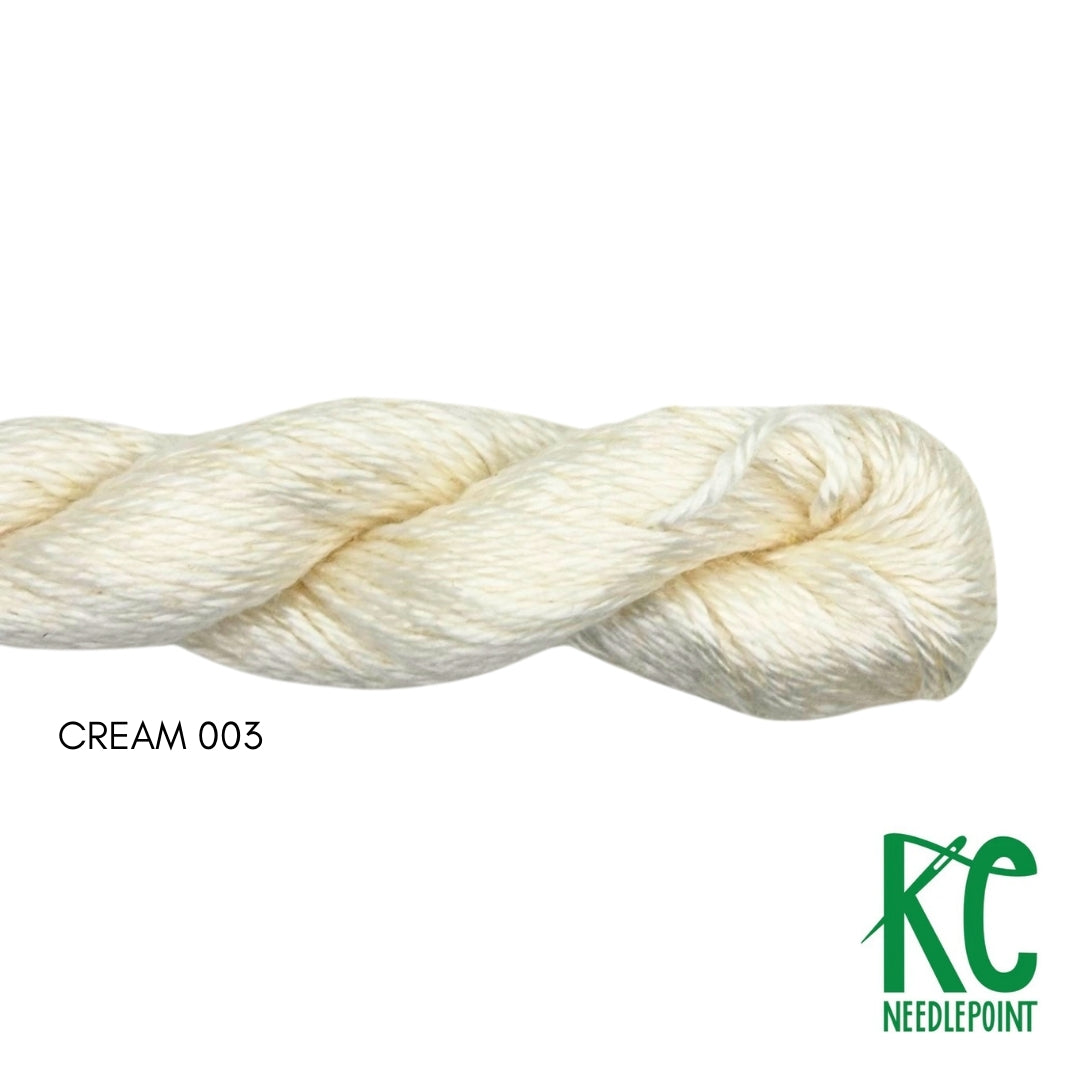 Pepper Pot Silk Skein 003 Cream - KC Needlepoint