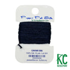 Pepper Pot Silk Card 006 Caviar - KC Needlepoint