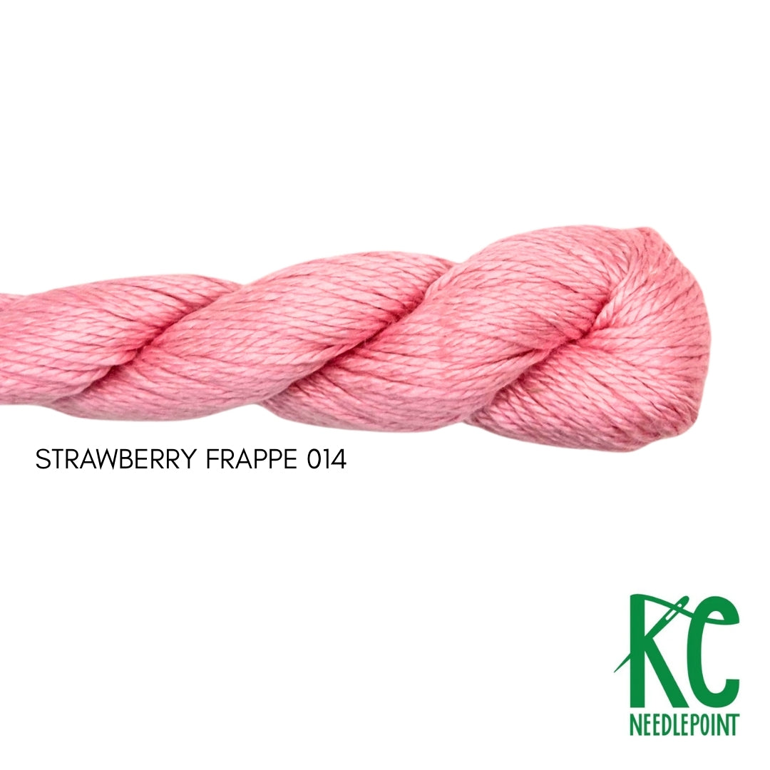 Pepper Pot Silk Skein 014 Strawberry Frappe - KC Needlepoint