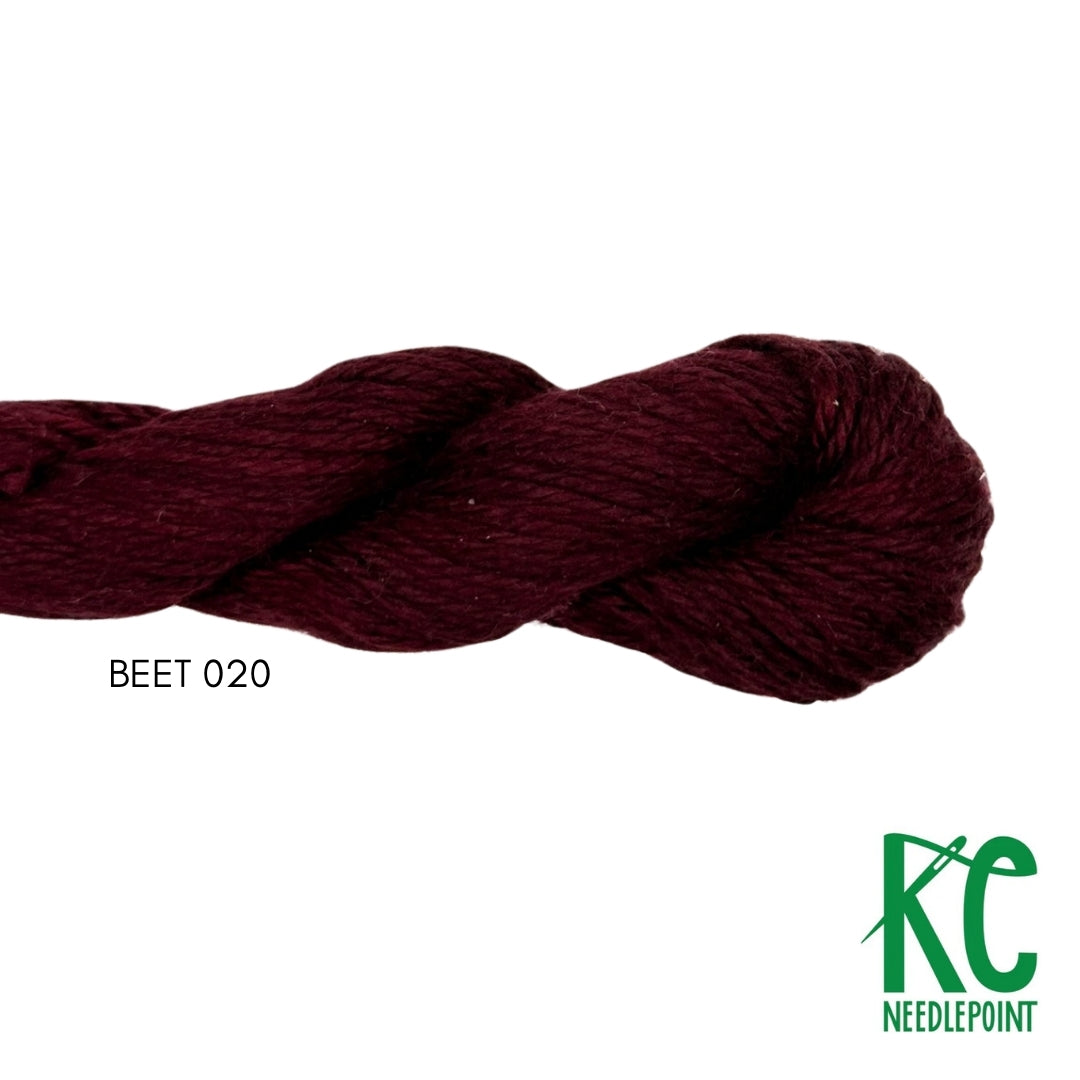Pepper Pot Silk Skein 020 Beet - KC Needlepoint