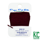 Pepper Pot Silk Card 021 Wine - KC Needlepoint