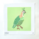 Green Quail Needlepoint Canvas - KC Needlepoint
