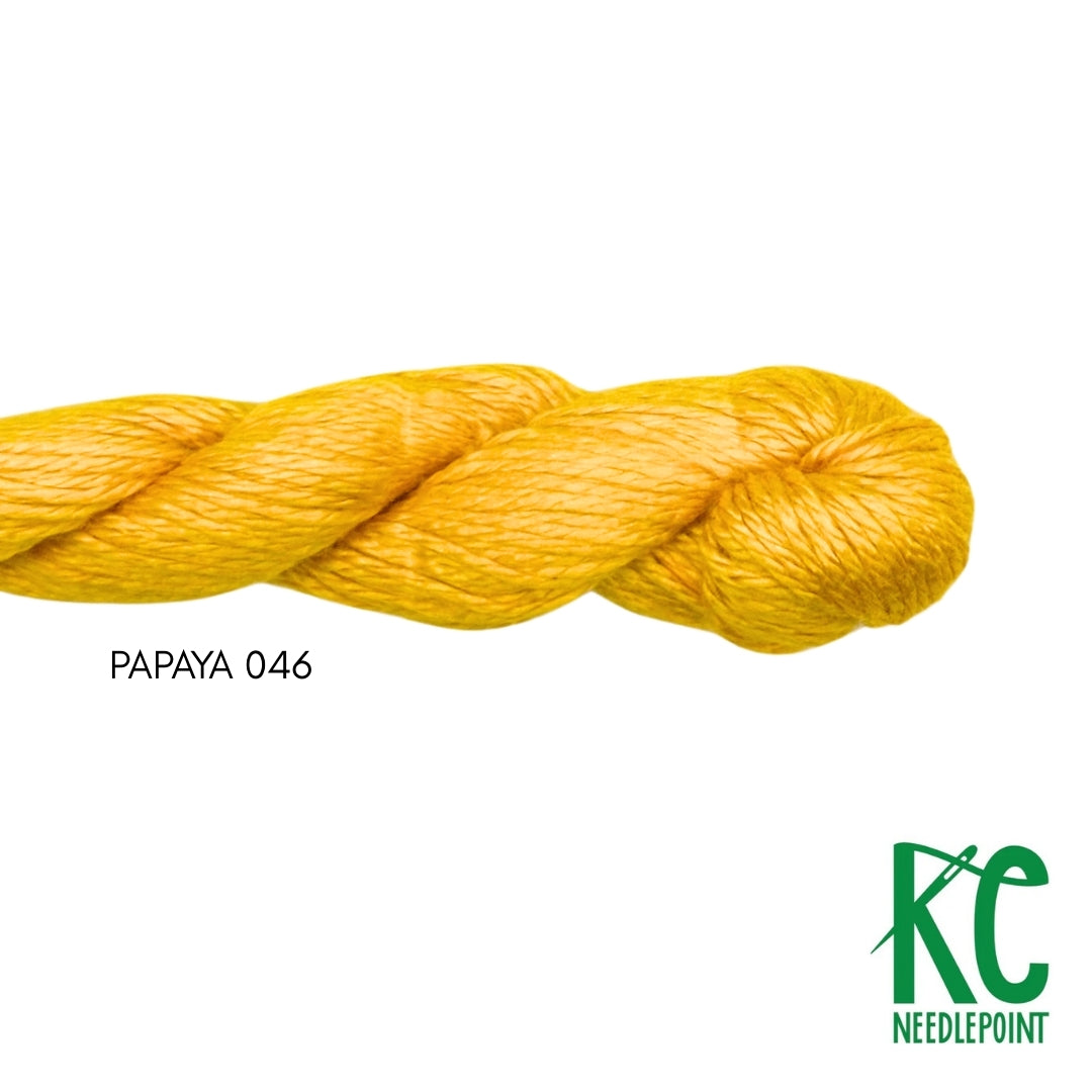 Pepper Pot Silk Skein 046 Papaya - KC Needlepoint
