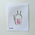 Jolly Jewish Christmas Needlepoint Canvas - KC Needlepoint