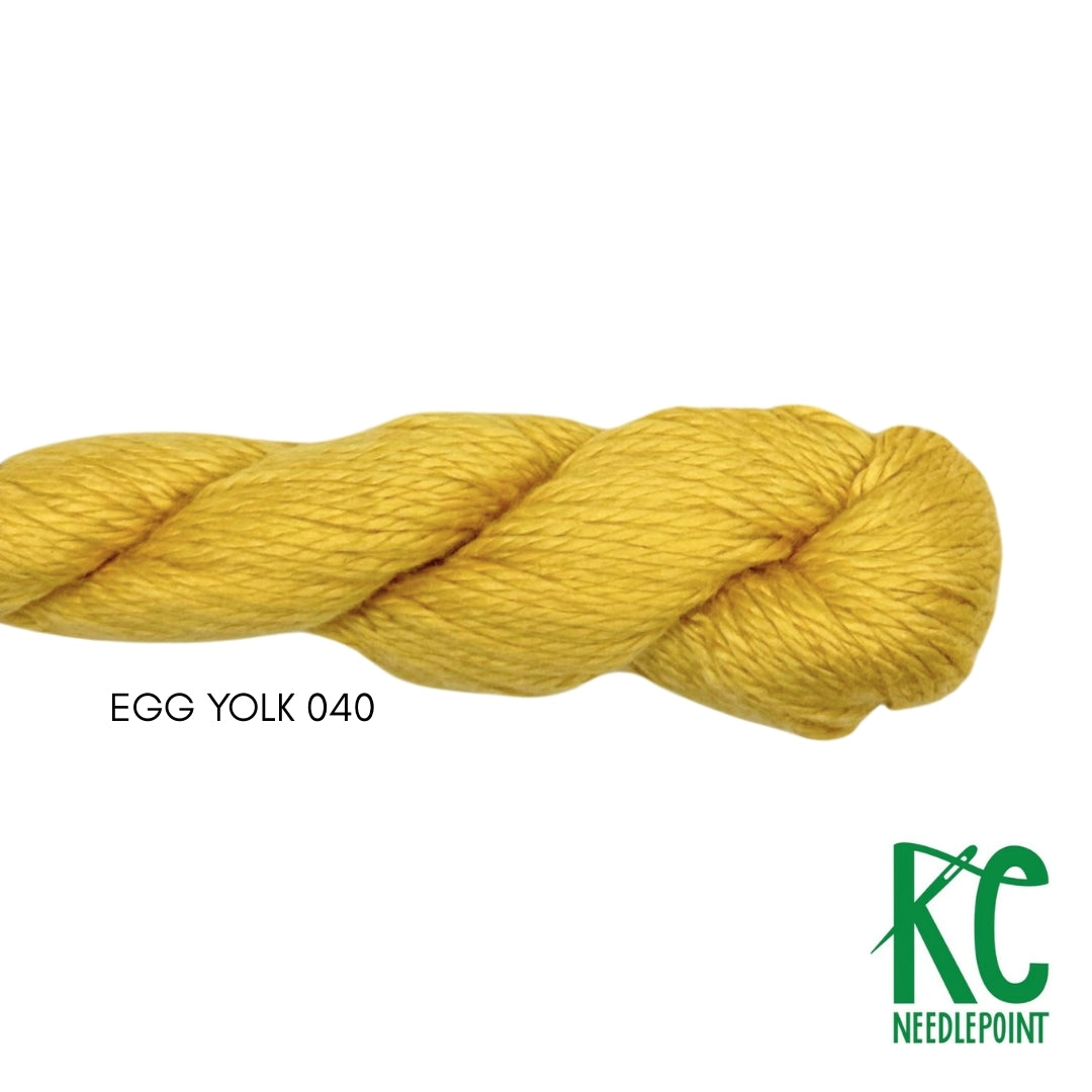 Pepper Pot Silk Skein 040 Egg Yolk - KC Needlepoint
