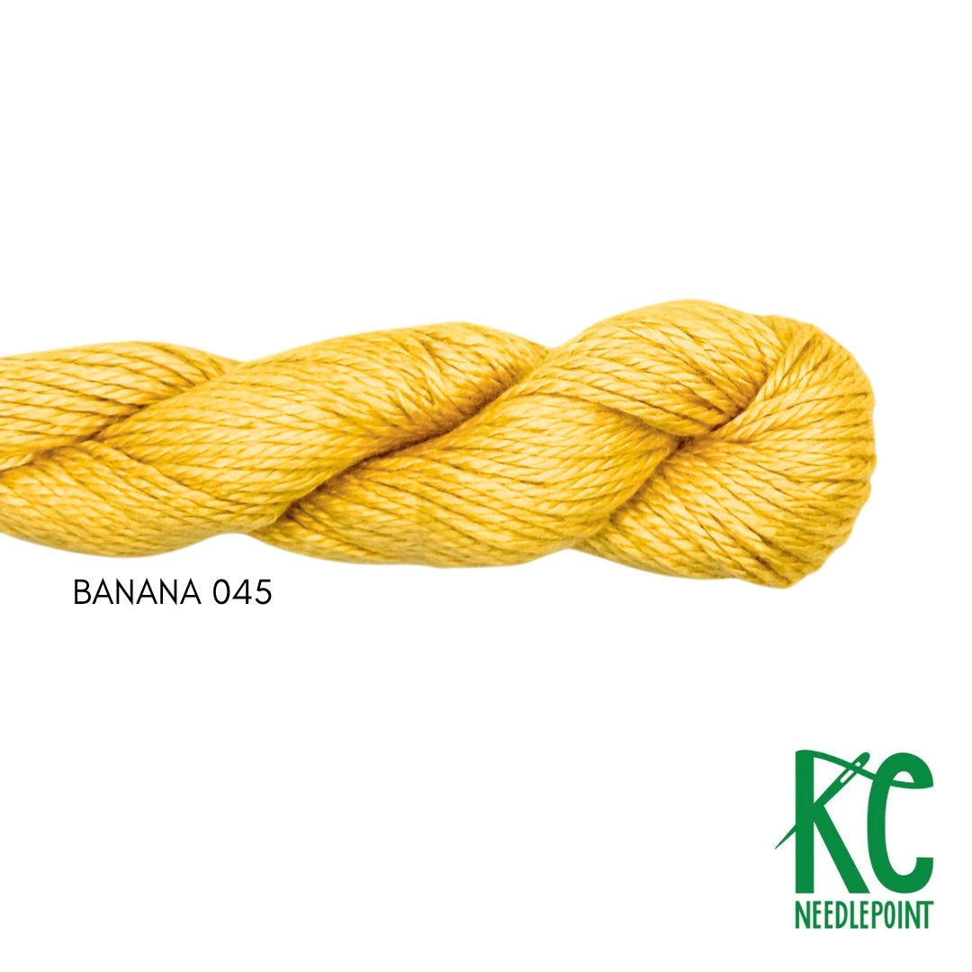 Pepper Pot Silk Skein 045 Banana - KC Needlepoint