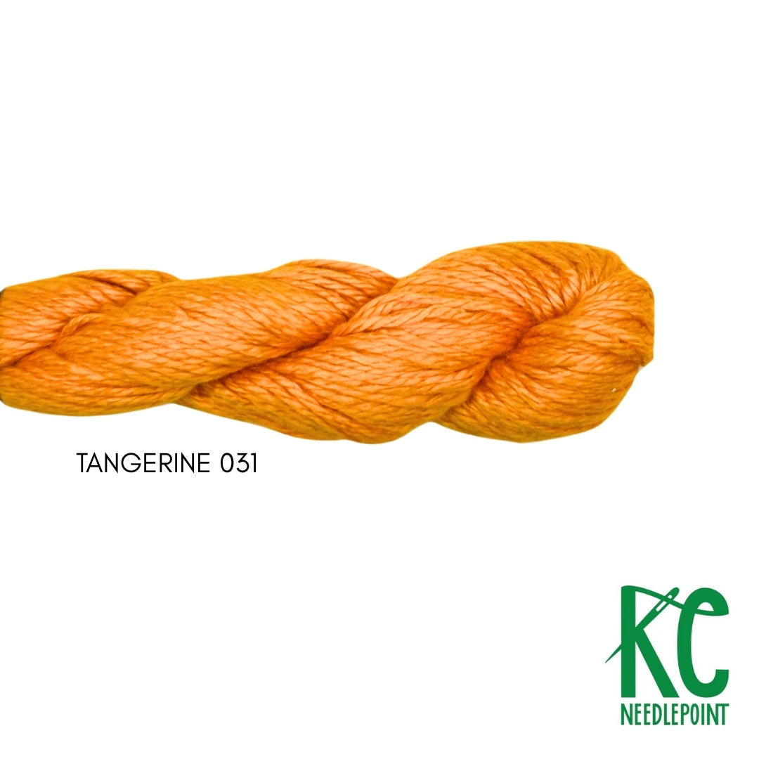 Pepper Pot Silk Skein 031 Tangerine - KC Needlepoint