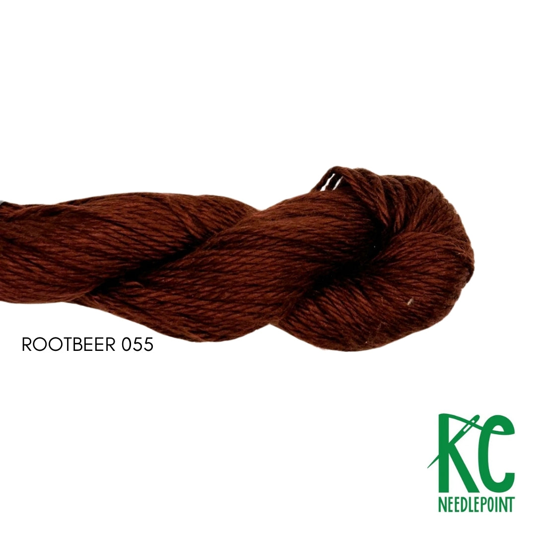Pepper Pot Silk Skein 055 Root Beer - KC Needlepoint