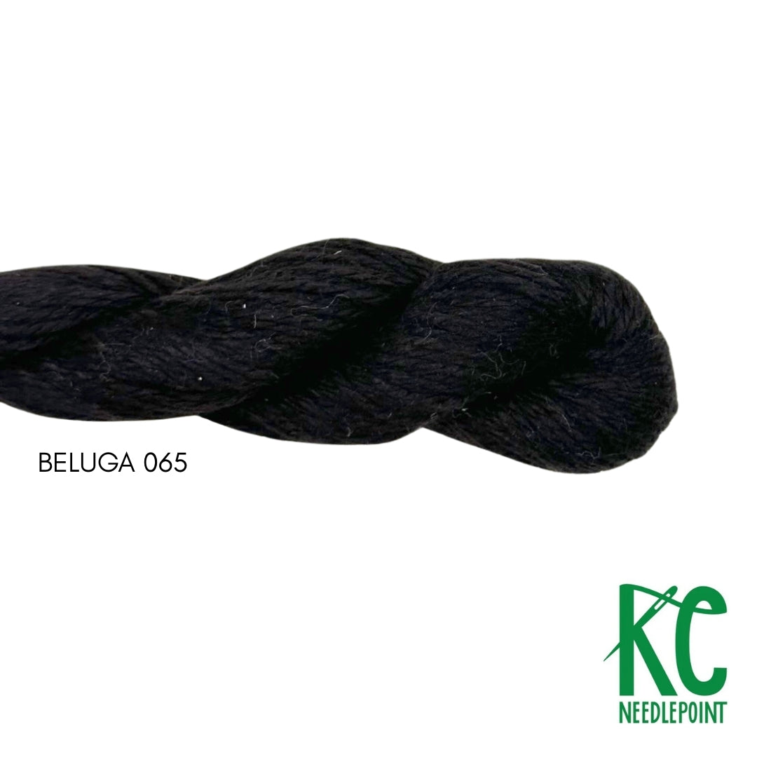 Pepper Pot Silk Skein 065 Beluga - KC Needlepoint