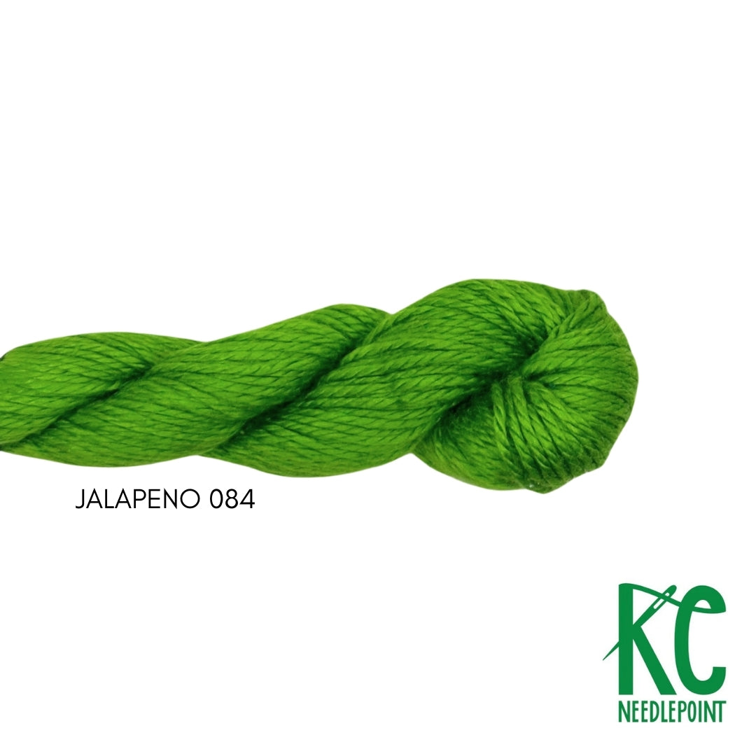 Pepper Pot Silk Skein 084 Jalapeno - KC Needlepoint