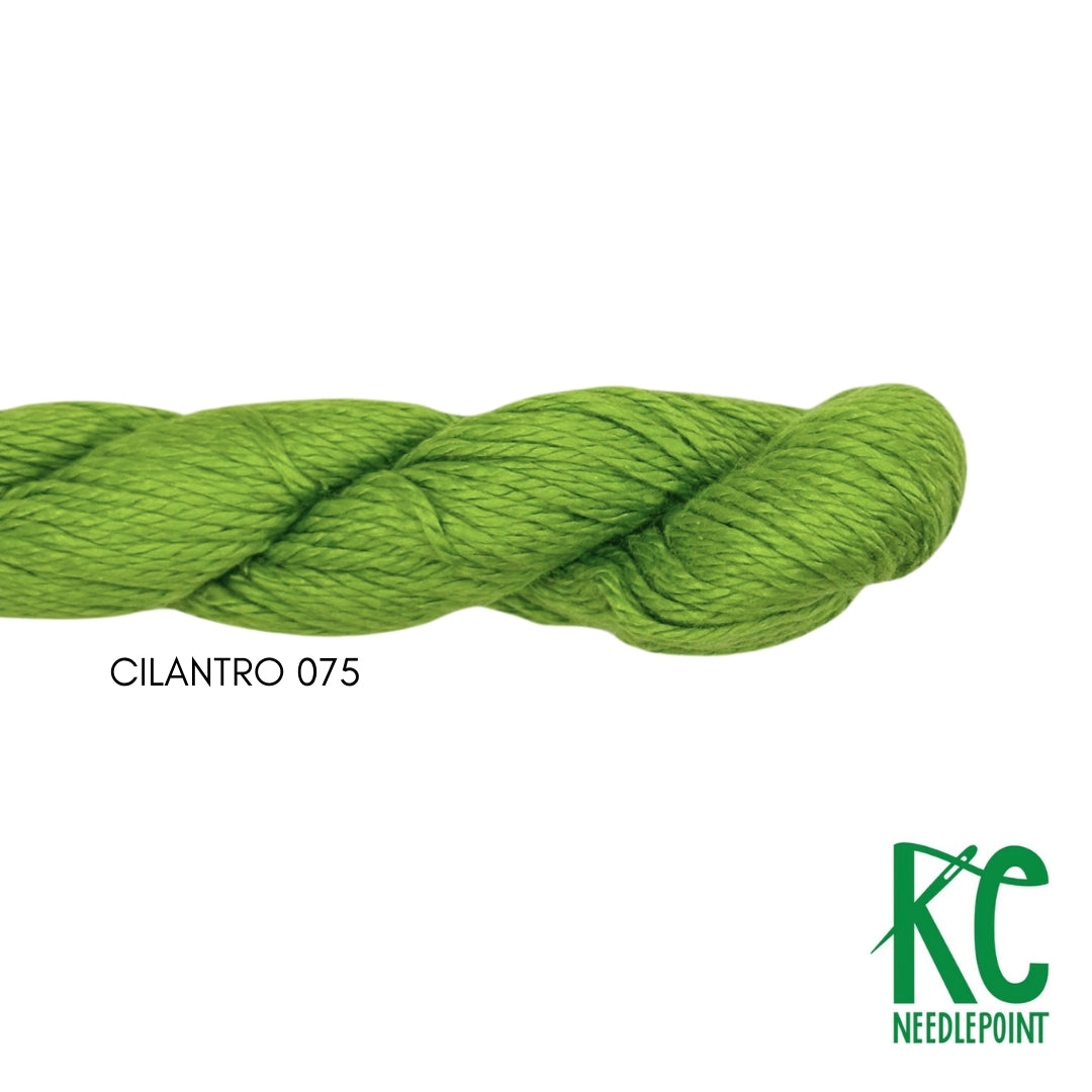 Pepper Pot Silk Skein 075 Cilantro - KC Needlepoint