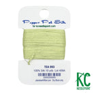 Pepper Pot Silk Card 093 Tea - KC Needlepoint