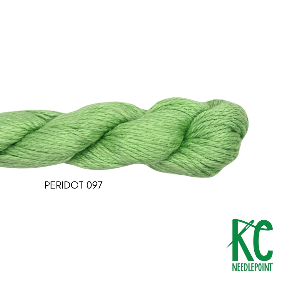 Pepper Pot Silk Skein 097 Peridot - KC Needlepoint
