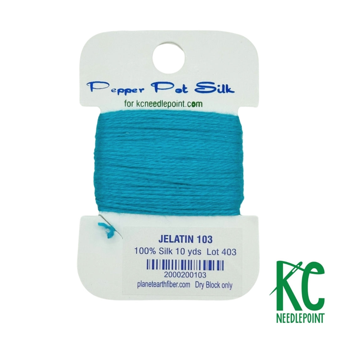 Pepper Pot Silk Card 103 Jelatin - KC Needlepoint