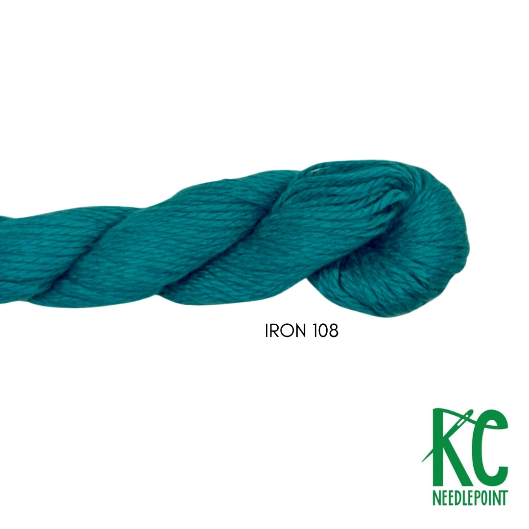 Pepper Pot Silk Skein 108 Iron - KC Needlepoint