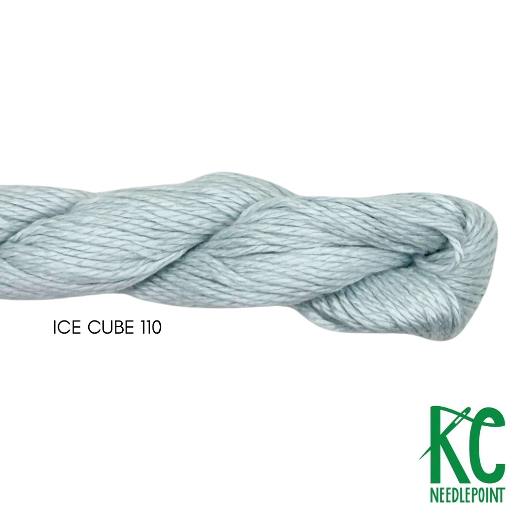 Pepper Pot Silk Skein 110 Ice Cube - KC Needlepoint