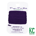 Pepper Pot Silk Card 132 Boysenberry - KC Needlepoint