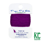Pepper Pot Silk Card 130 Plum - KC Needlepoint