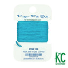 Pepper Pot Silk Card 128 Cyan - KC Needlepoint