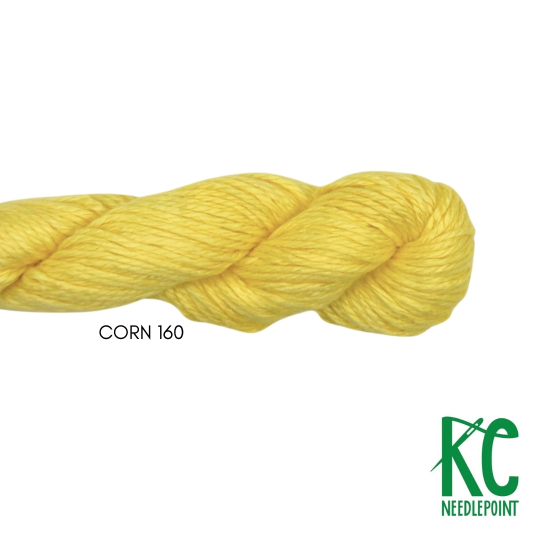 Pepper Pot Silk Skein 160 Corn - KC Needlepoint