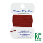 Pepper Pot Silk Card 183 Sriracha - KC Needlepoint