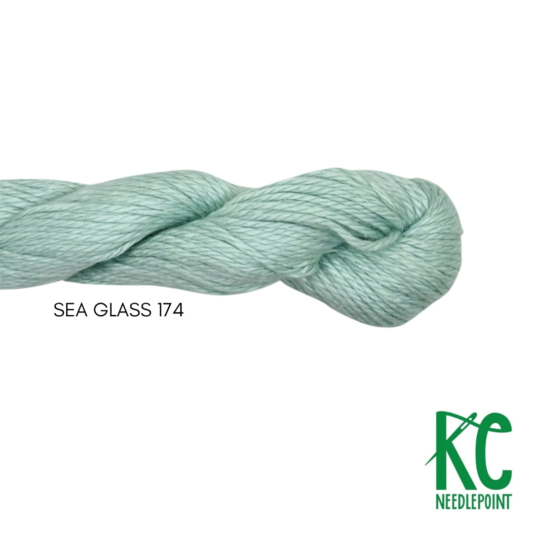 Pepper Pot Silk Skein 174 Sea Glass - KC Needlepoint