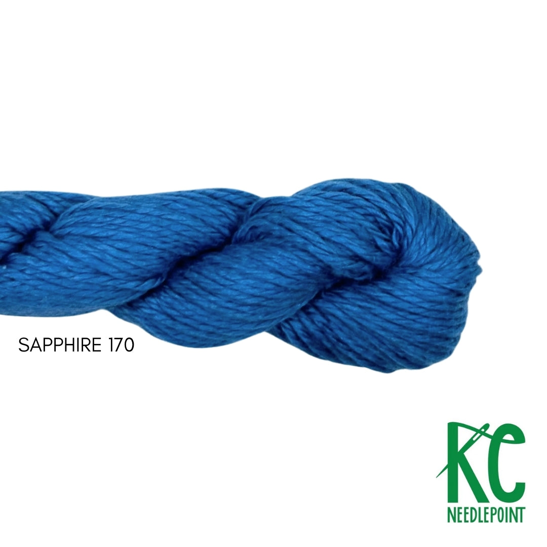 Pepper Pot Silk Skein 170 Sapphire - KC Needlepoint