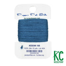 Pepper Pot Silk Card 169 Aegean - KC Needlepoint