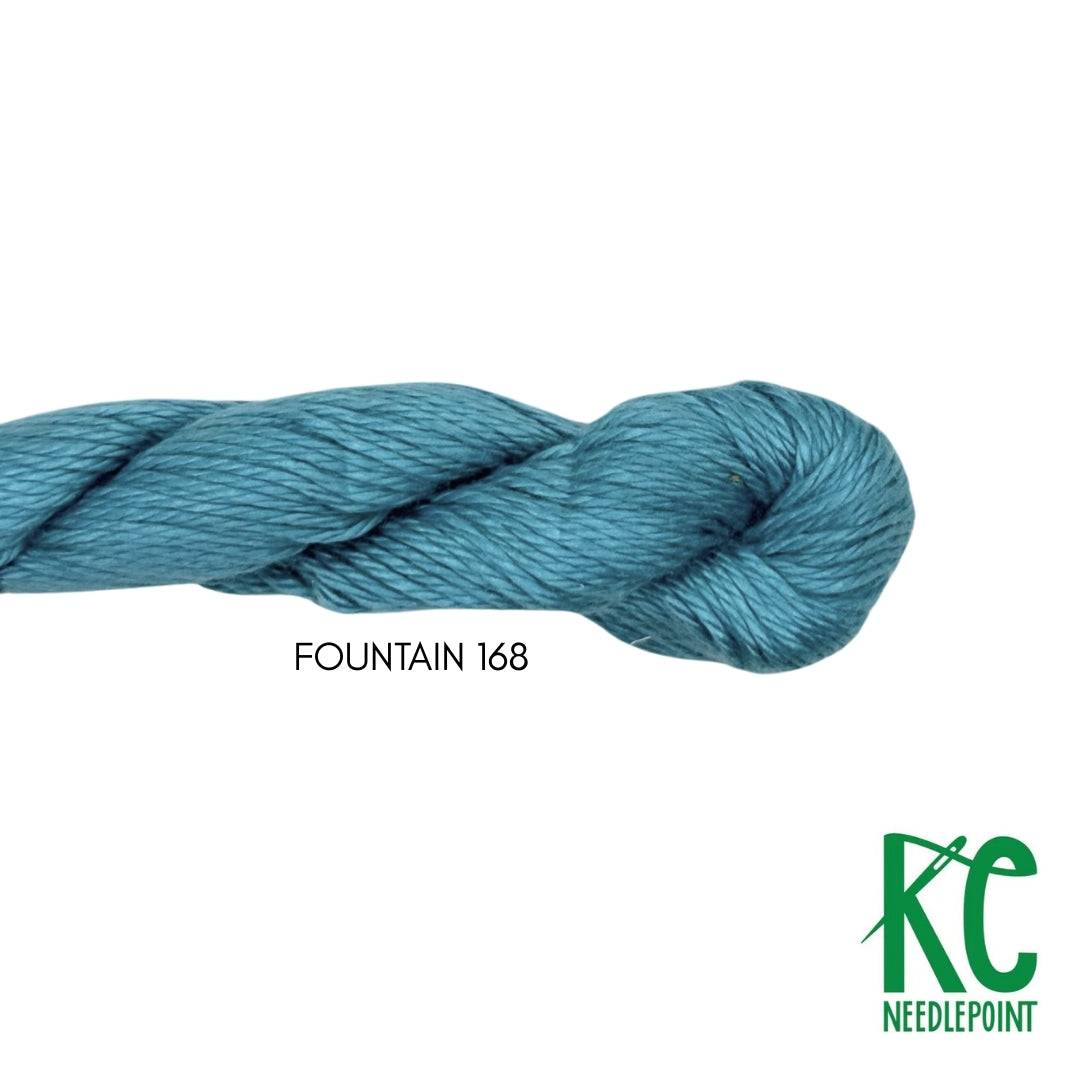 Pepper Pot Silk Skein 168 Fountain - KC Needlepoint
