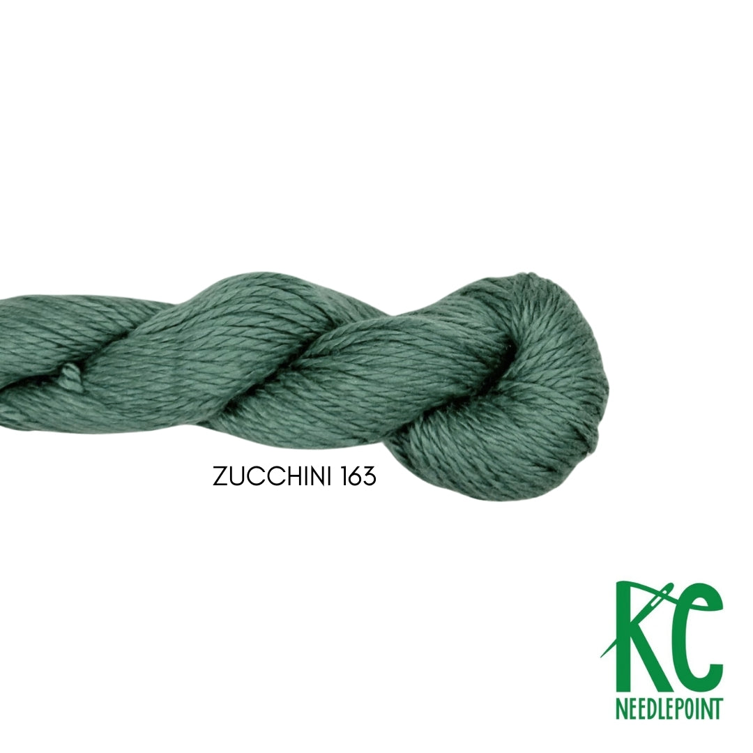 Pepper Pot Silk Skein 163 Zucchini - KC Needlepoint