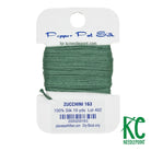 Pepper Pot Silk Card 163 Zucchini - KC Needlepoint