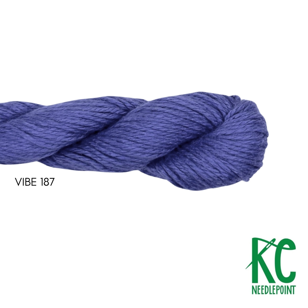 Pepper Pot Silk Skein 187 Vibe - KC Needlepoint