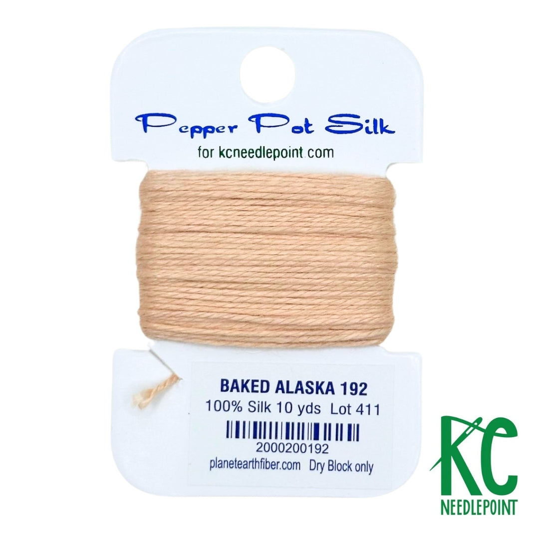 Pepper Pot Silk Card 192 Baked Alaska - KC Needlepoint