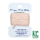 Pepper Pot Silk Card 194 Tippy Toes - KC Needlepoint