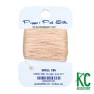 Pepper Pot Silk Card 195 Shell - KC Needlepoint