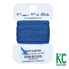 Pepper Pot Silk Card 203 Yacht Club - KC Needlepoint