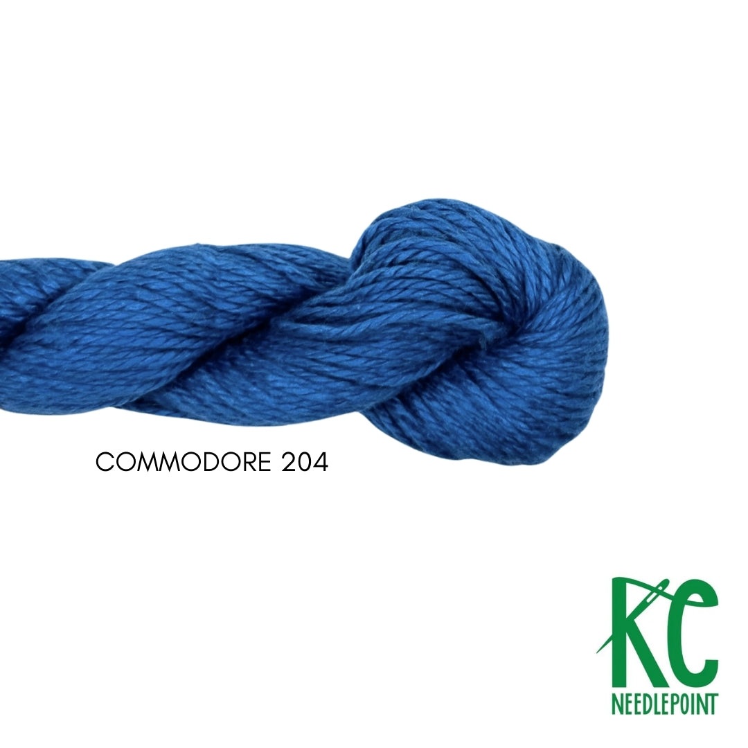 Pepper Pot Silk Skein 204 Commodore - KC Needlepoint