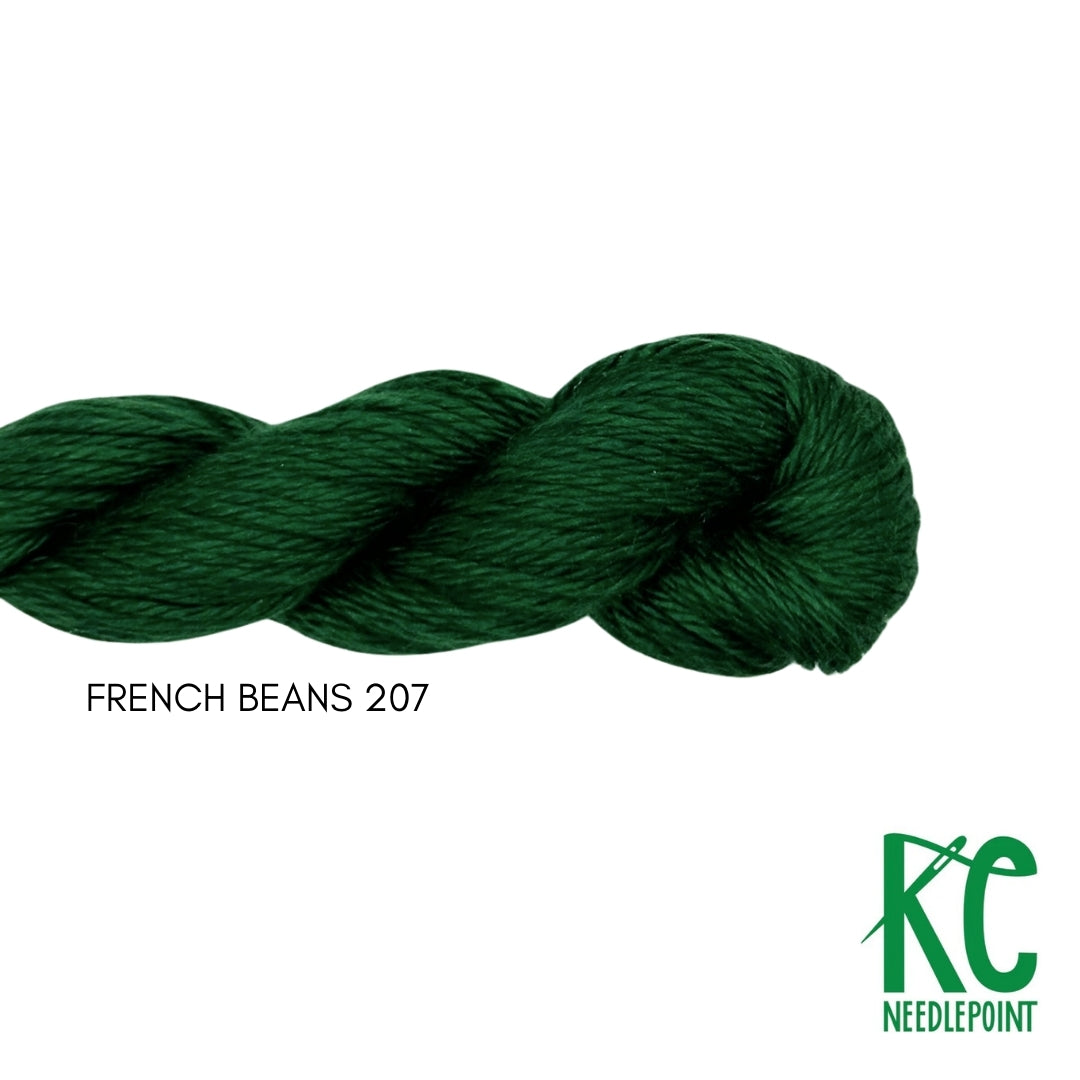 Pepper Pot Silk Skein 207 French Bean - KC Needlepoint