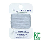 Pepper Pot Silk Card 230 Blizzard - KC Needlepoint