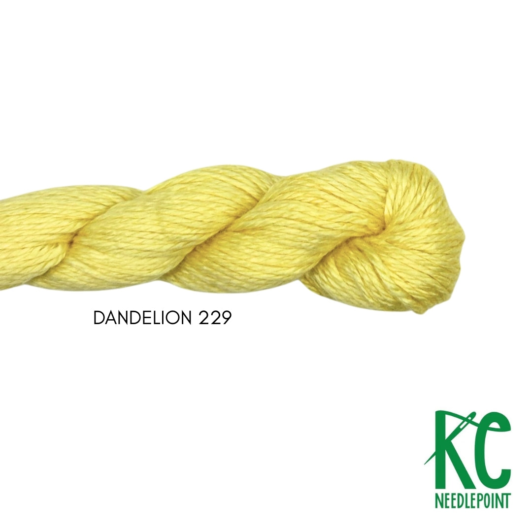 Pepper Pot Silk Skein 229 Dandelion - KC Needlepoint