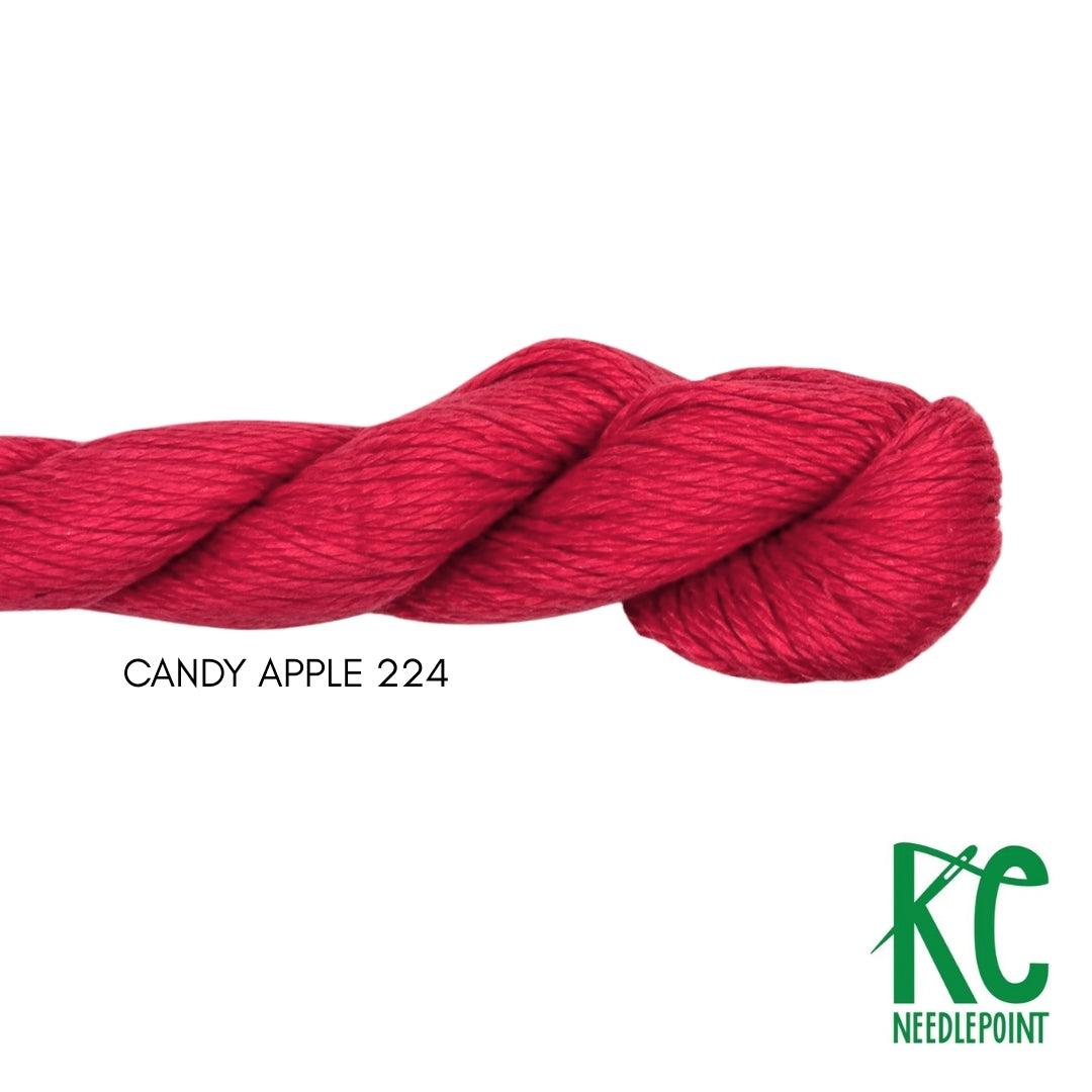 Pepper Pot Silk Skein 224 Candy Apple - KC Needlepoint