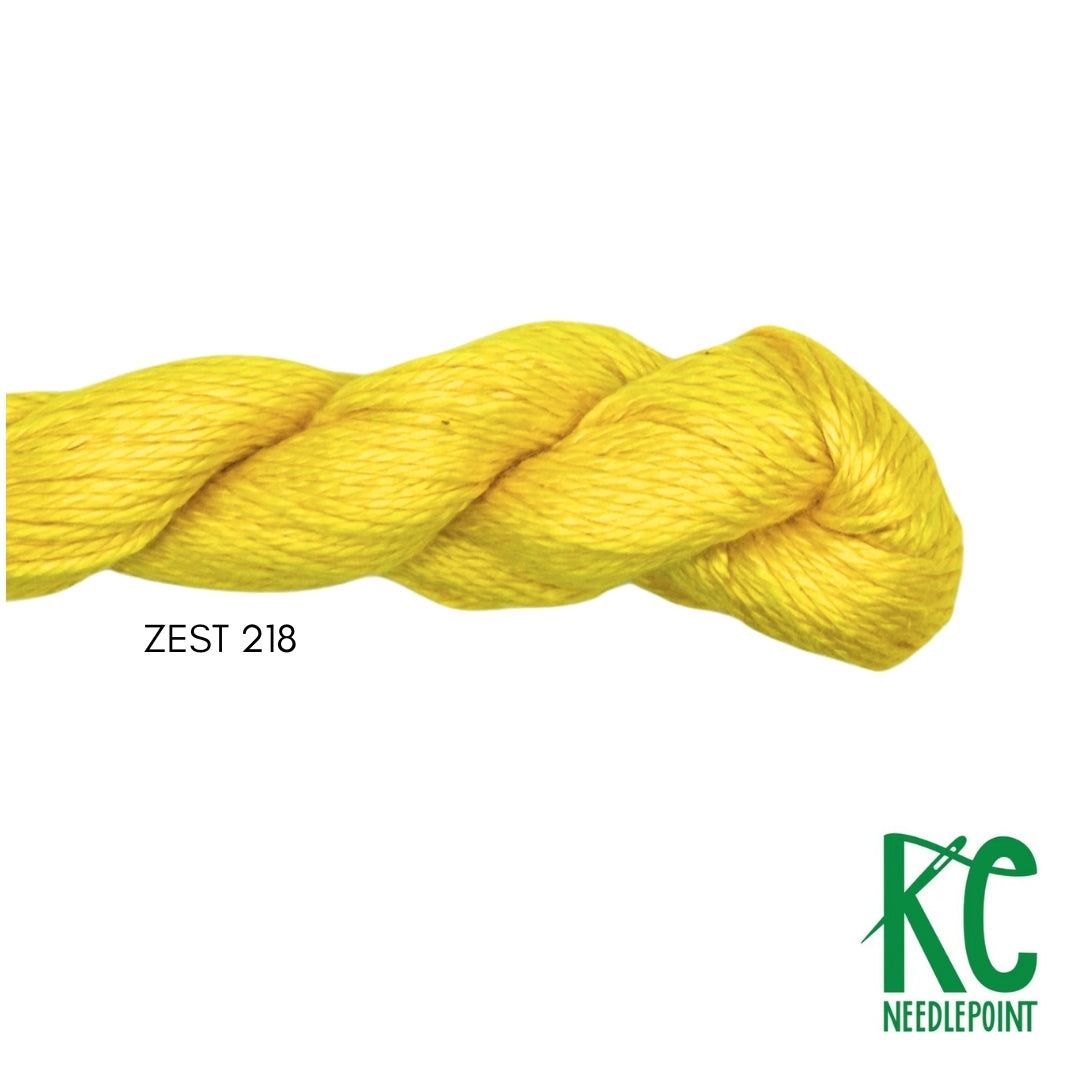Pepper Pot Silk Skein 218 Zest - KC Needlepoint