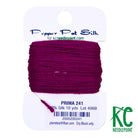 Pepper Pot Silk Card 241 Prima - KC Needlepoint