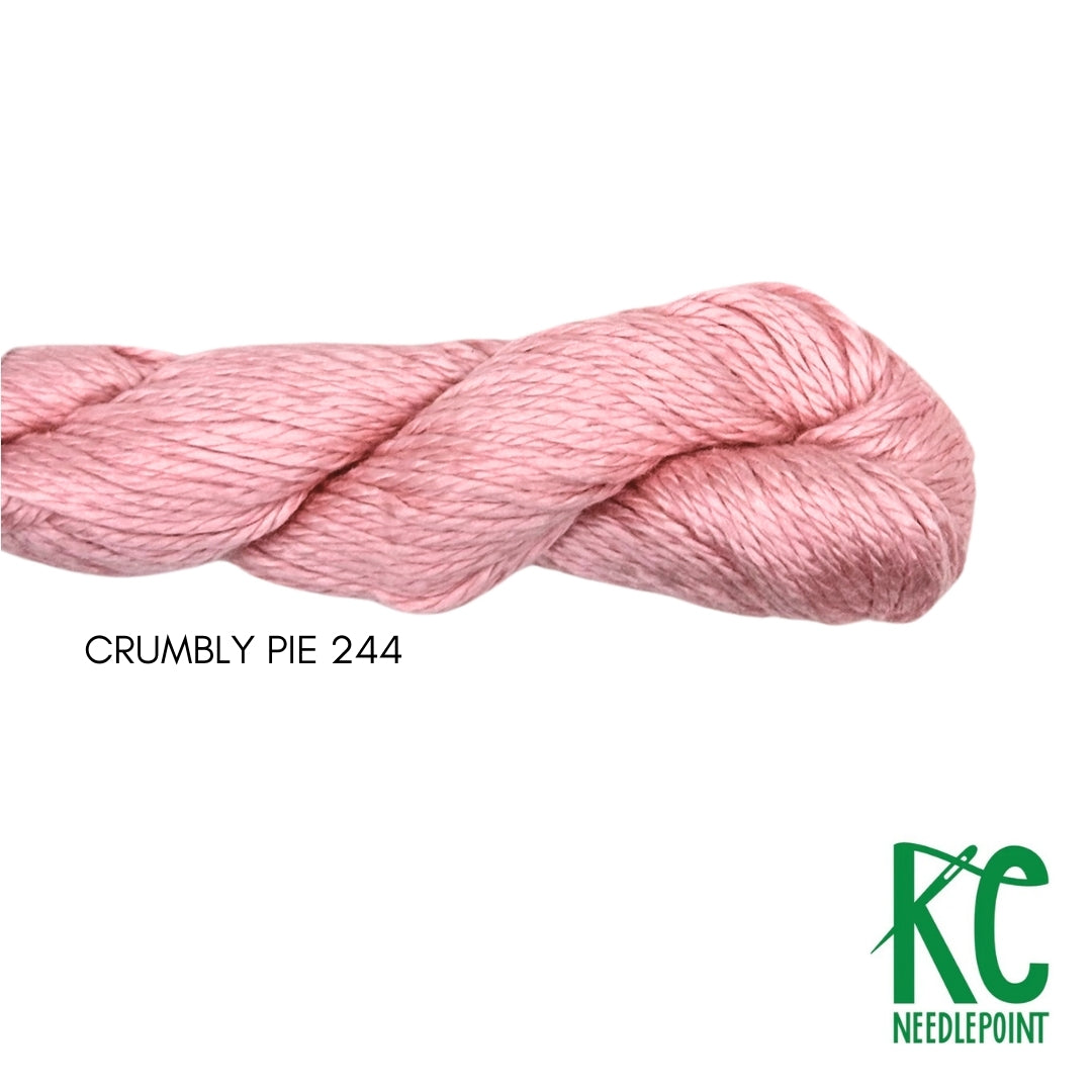 Pepper Pot Silk Skein 244 Crumbly Pie - KC Needlepoint