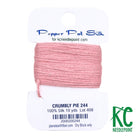 Pepper Pot Silk Card 244 Crumbly Pie - KC Needlepoint