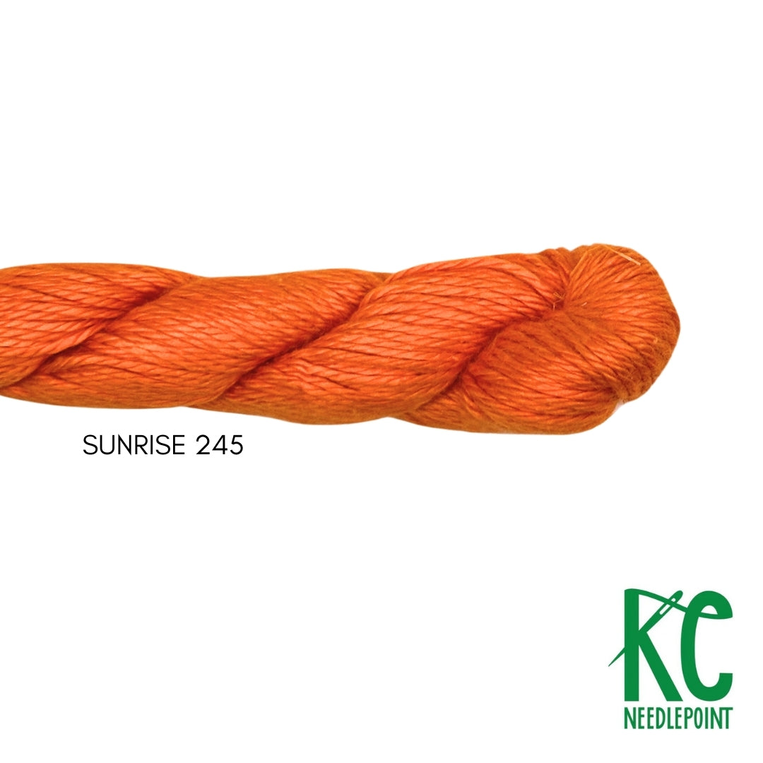 Pepper Pot Silk Skein 245 Sunrise - KC Needlepoint