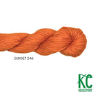 Pepper Pot Silk Skein 246 Sunset - KC Needlepoint