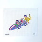 Vita Olympic Bobsled Team Needlepoint Canvas - KC Needlepoint
