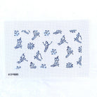 Apres Ski Bolster Pillow Needlepoint Canvas - KC Needlepoint